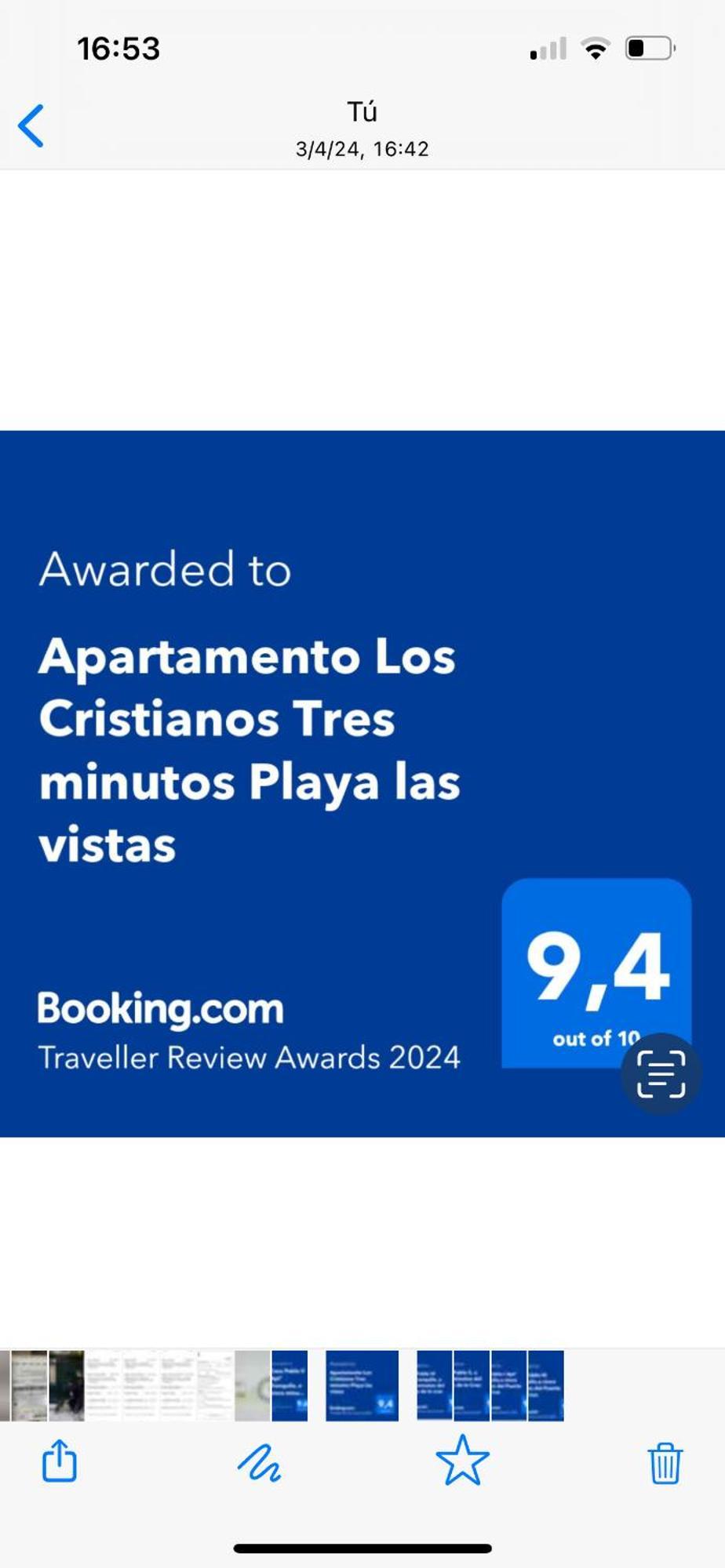 Cristianos Tres Minutos Playa Vistas Apartment *
